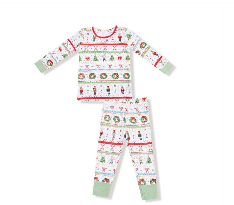 Nutcracker Fair Isle Loungewear Set | 2T