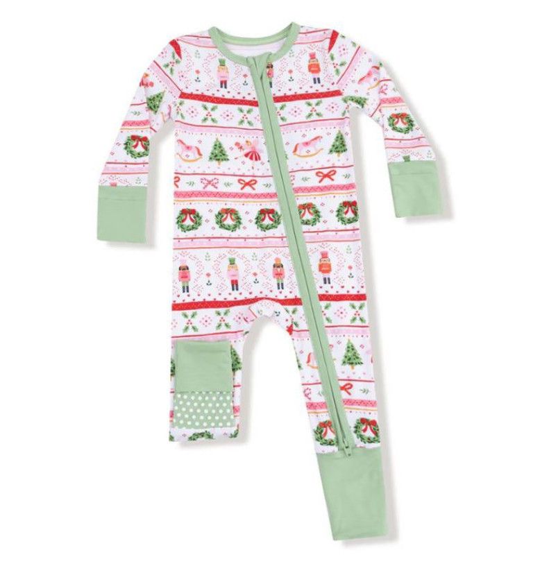 Sugar Plum Fairy 2 Way Zipper Romper, Size: 0-3 mo