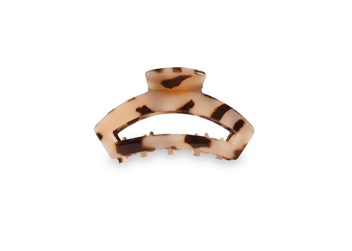 Teleties™ Open Hair Clip | Blonde Tortoise, Size: Tiny