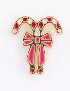 Candy Cane Luxe Charm