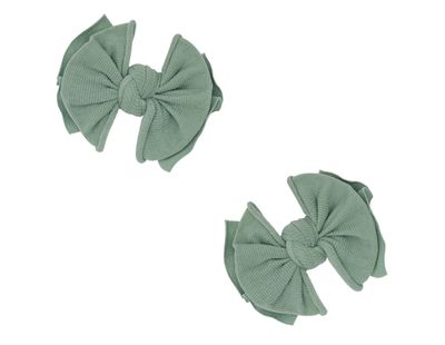 2-Pack Baby Bling® Nylon Hair Clip Set
