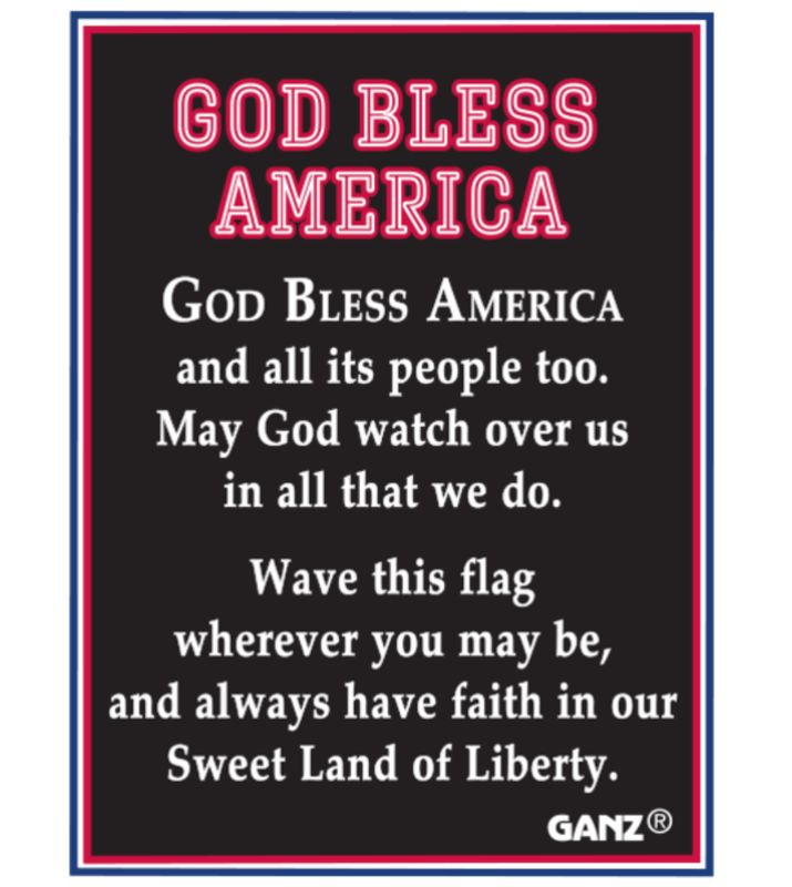 God Bless America Token