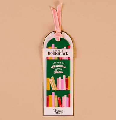All I Want for Christmas Acrylic Bookmark