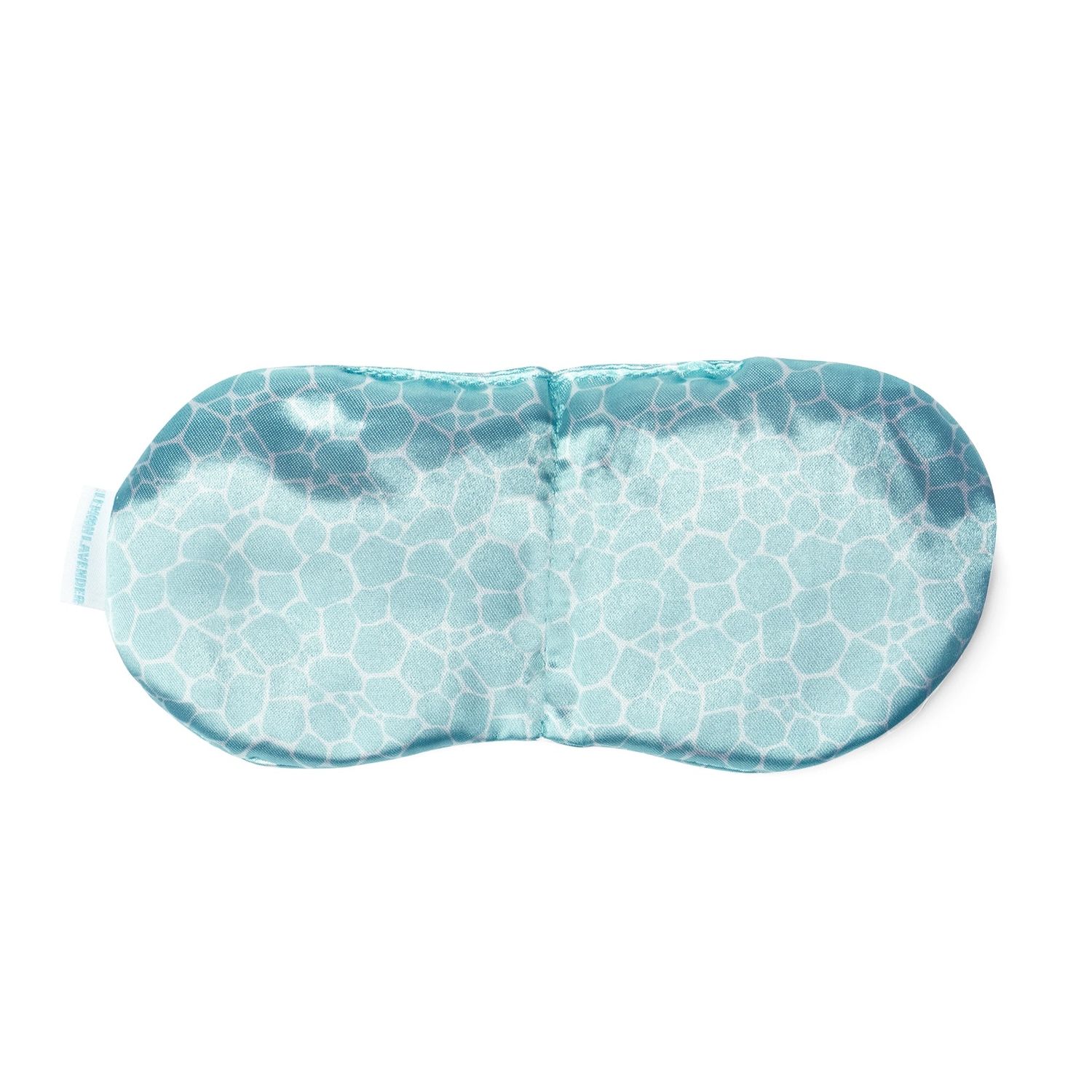 Lemon Lavender Weighted Eye Mask, Color: Blue Pebble