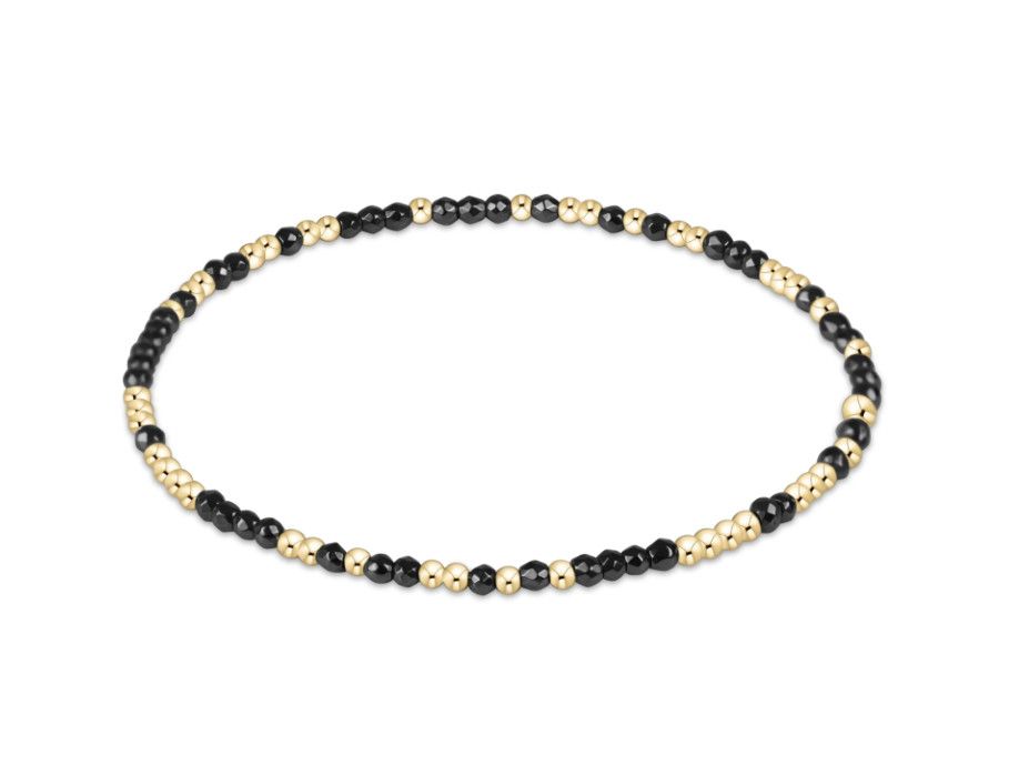 Enewton EXTENDS Hope Unwritten Faceted Hematite 2mm Bead Bracelet