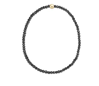 Enewton EXTENDS Faceted Hematite 2mm Bead Bracelet