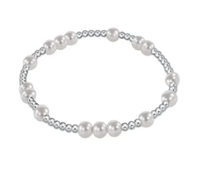 Enewton EXTENDS Hope Unwritten Sterling 5mm Bead Bracelet Pearl