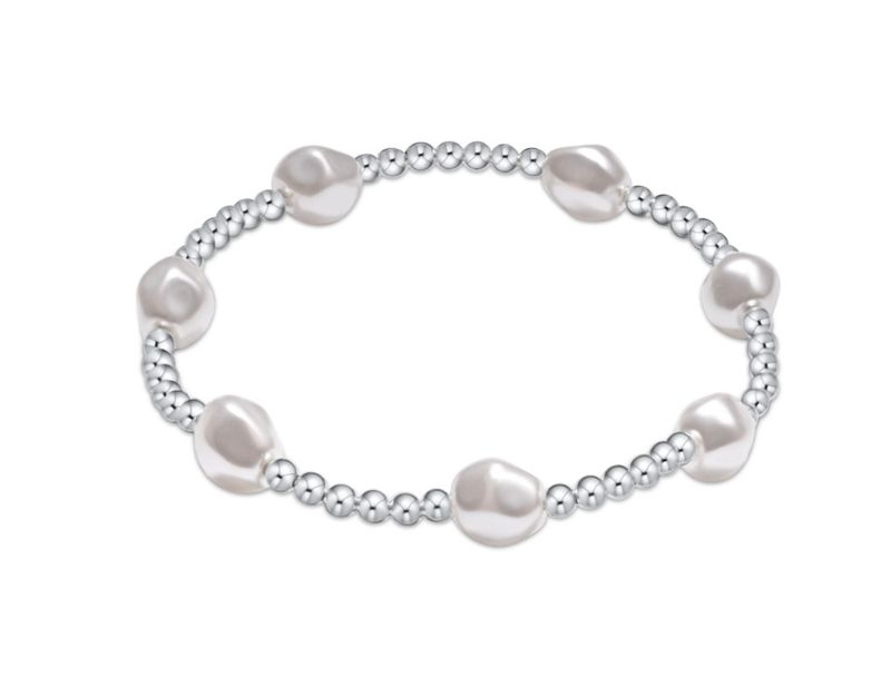 Enewton EXTENDS Admire Sterling 3mm Bead Bracelet Pearl