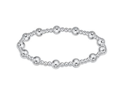 Enewton EXTENDS Classic Sincerity Pattern 6mm Bead Bracelet Sterling
