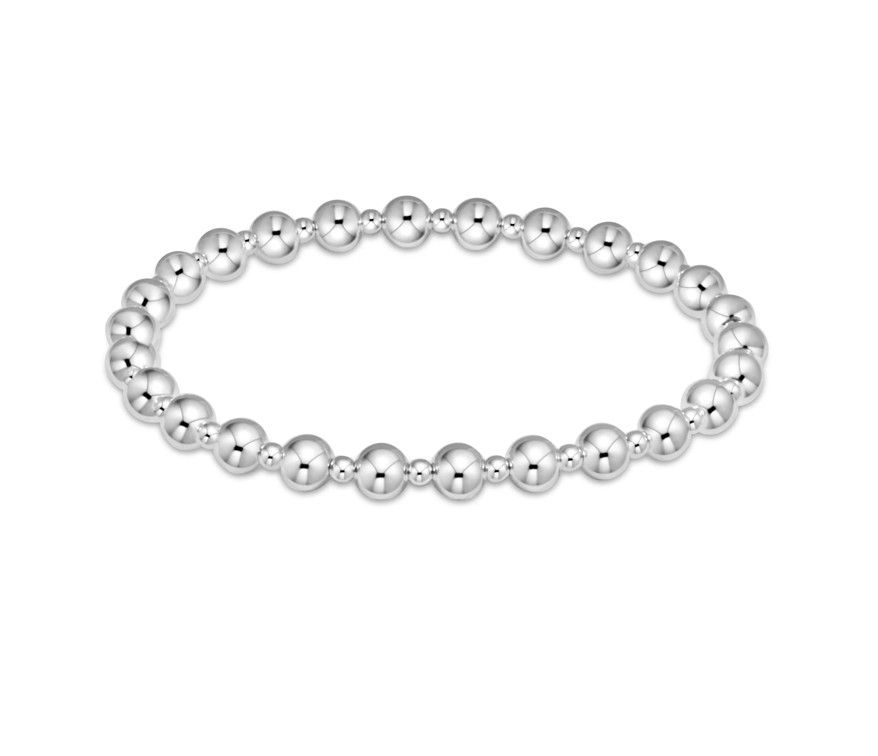 Enewton EXTENDS Classic Grateful Pattern 5mm Bead Bracelet Sterling