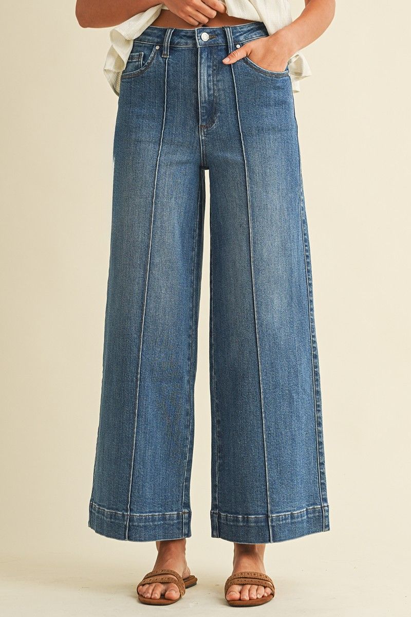 The Pin Tuck Jean, Size: S