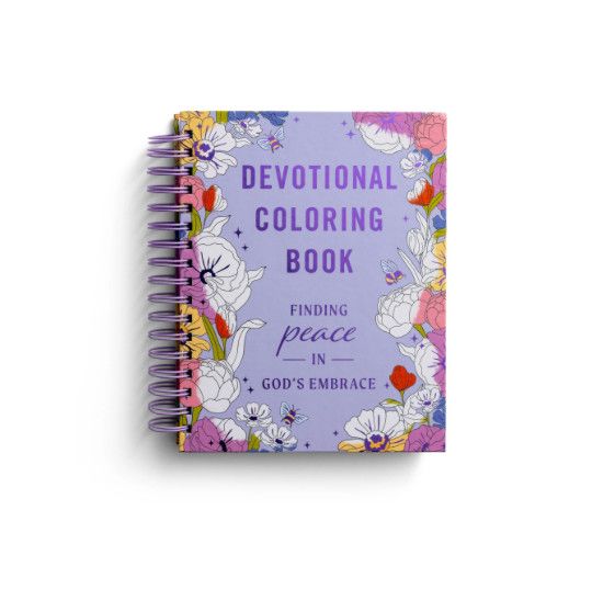 Finding Peace Devotional Coloring Book