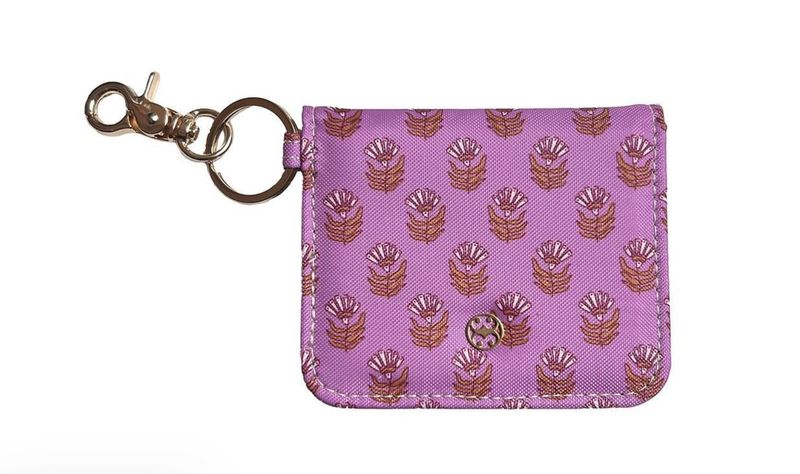 ID Wallet | Pink Floral Block