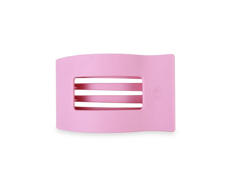 Teleties™ Flat Rectangle Hair Clip | Merry Pinkmas