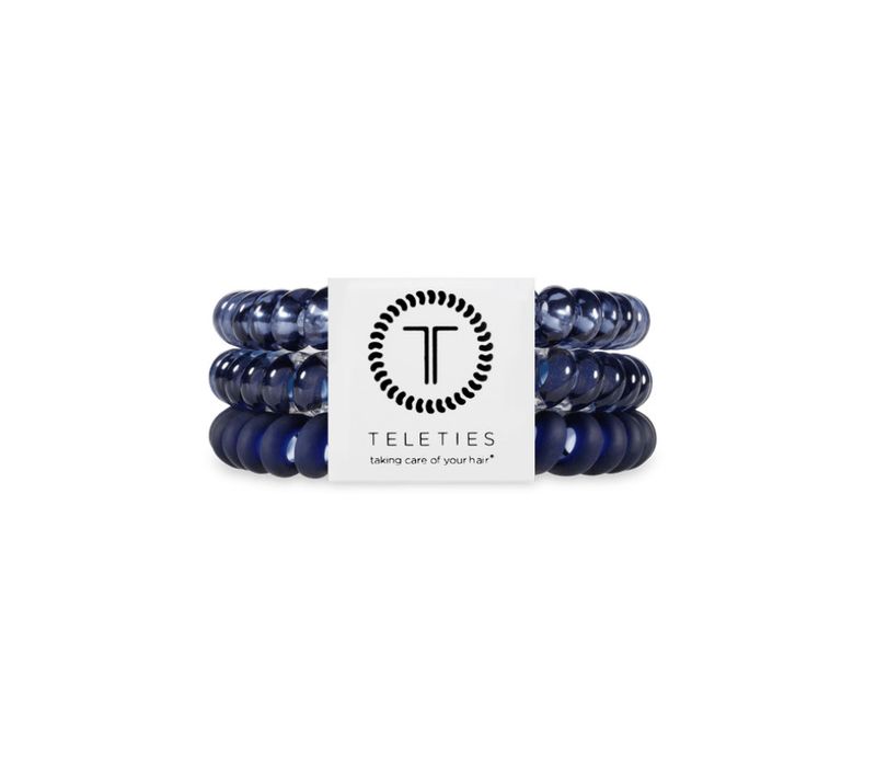 Teleties™ Hair Ties | Nightfall Navy