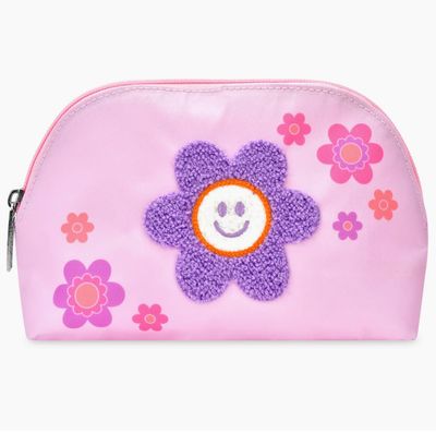 Groovy Smiles Oval Cosmetic Bag