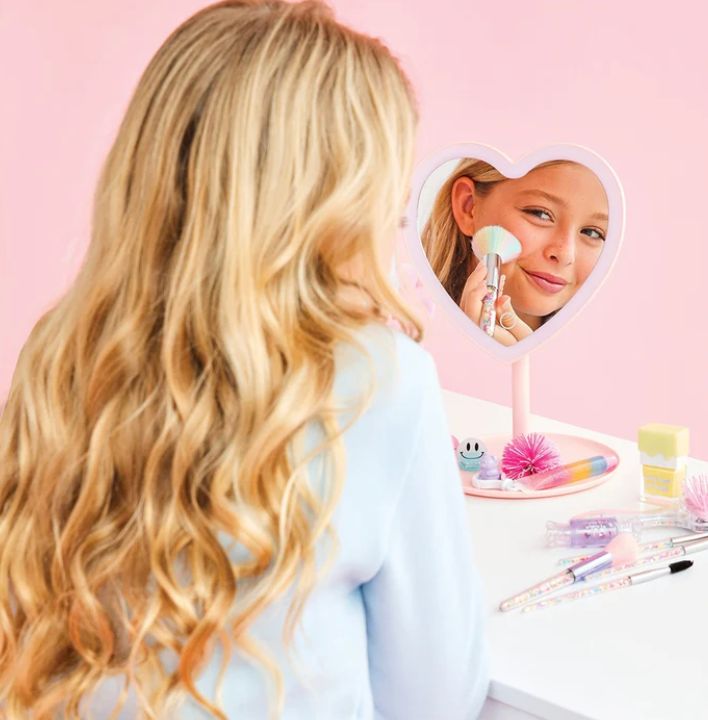Tween Heart Vanity Mirror