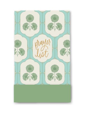 Flip Notepad | Prayer List Lattice Blooms