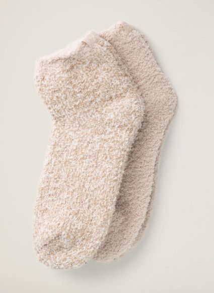 Cozychic Tennis Socks | Stone