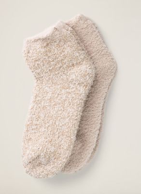 Cozychic Tennis Socks | Stone