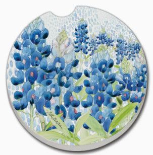 Blue Bonnet Field Car Coaster