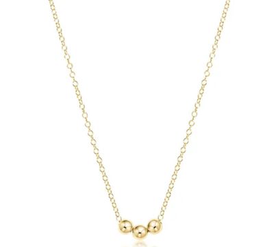 Enewton EGIRL 14&quot; Necklace Gold Joy