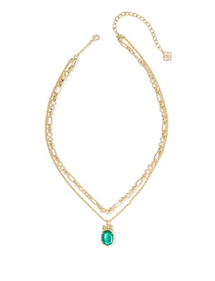 The Daphne Bow Multistrand in Gold Pine Illusion