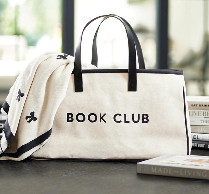 Canvas Tote Book Club