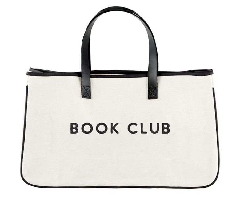 Canvas Tote Book Club