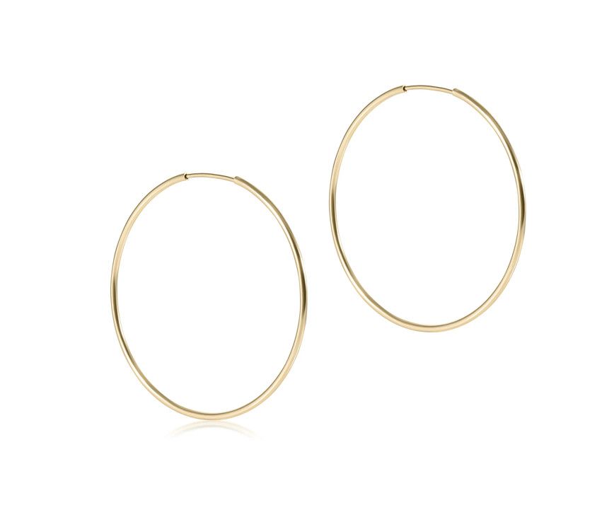 Endless Gold 1.25&quot; Hoop