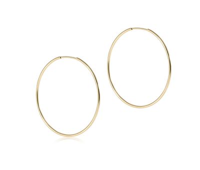 Endless Gold 1.25&quot; Hoop
