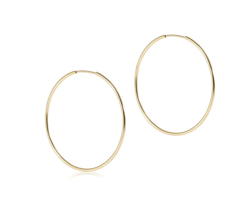 Endless Gold 1.25&quot; Hoop
