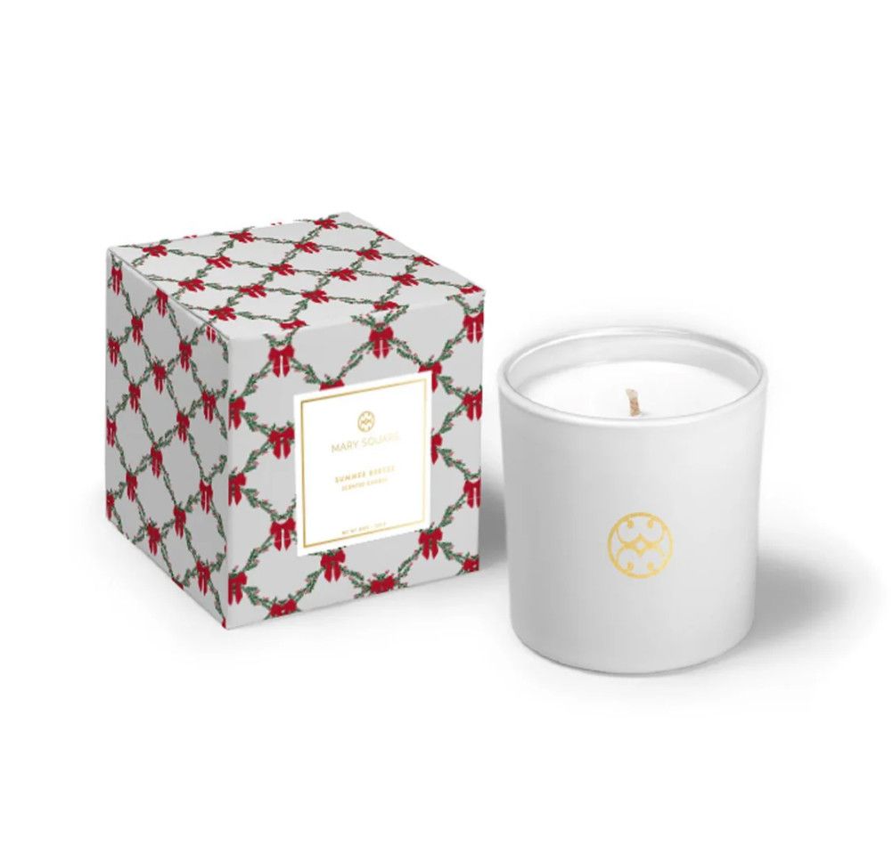 Whispering Pines Holiday Trellis Boxed Candle