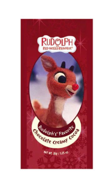 Rudolph the Red-Nosed Reindeer Chocolate Cocoa Packet