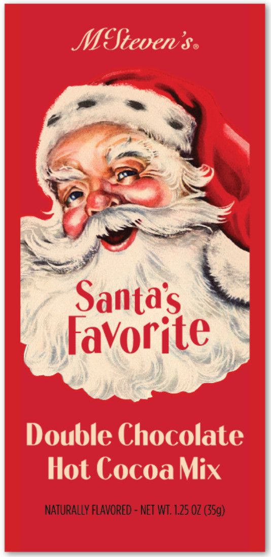 Santa&#39;s Fav Double Chocolate Cocoa Packet