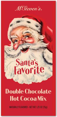 Santa&#39;s Fav Double Chocolate Cocoa Packet
