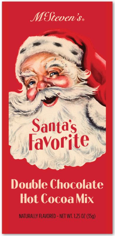 Santa&#39;s Fav Double Chocolate Cocoa Packet