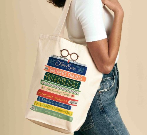 Rifle Book Club Canvas Tote Bag