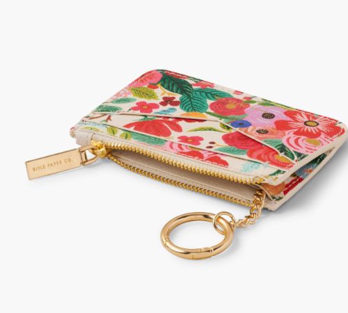 Rifle Paper Co.® Garden Party Key Ring Card Case