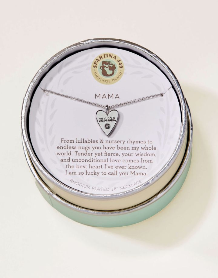 SLV Necklace 18&quot; Mama/Heart