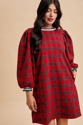 The Christmas Tartan Dress