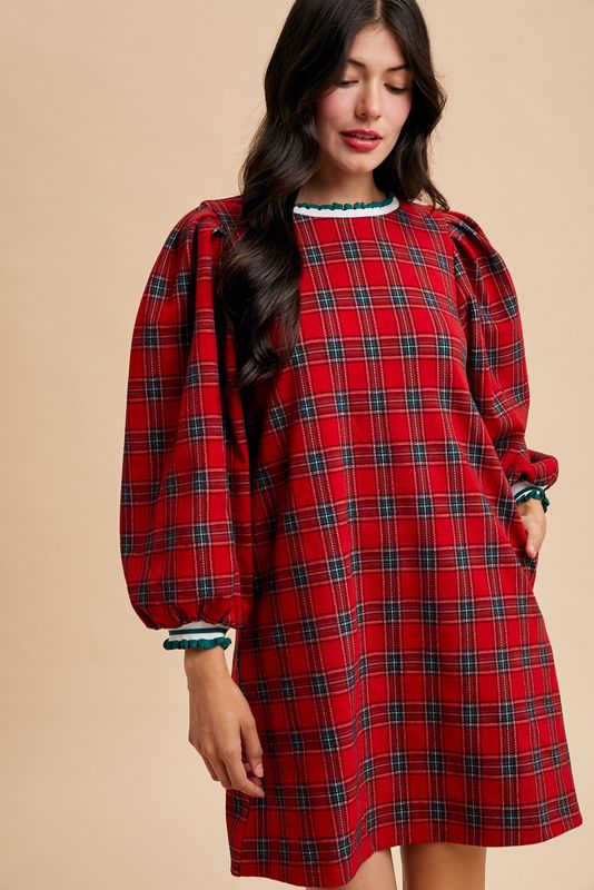 The Christmas Tartan Dress