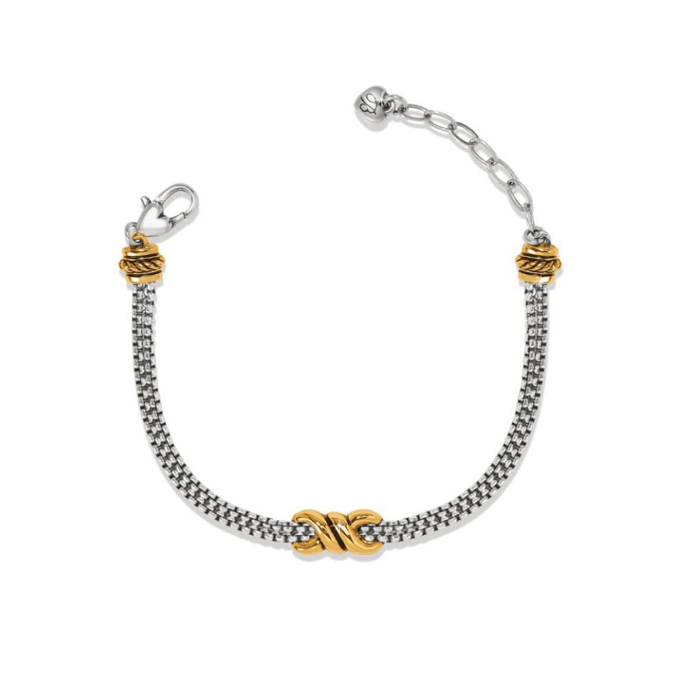Interlok Twist Double Chain Bracelet