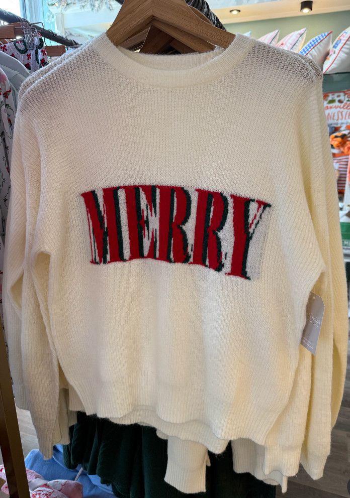 The Merriest Sweater Ever, Size: S