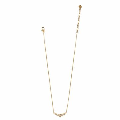Illumina Celeste Bar Necklace Gold