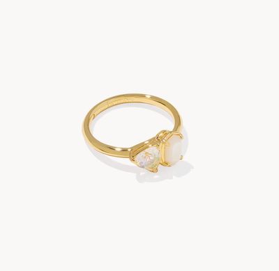 The Tatum Band Ring Gold Neutral Mix