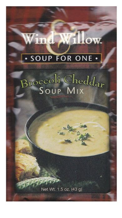 Broccoli Cheddar Soup for One Packet