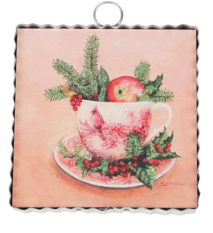 Round Top© Attachment | Mini Gallery Cardinal Teacup