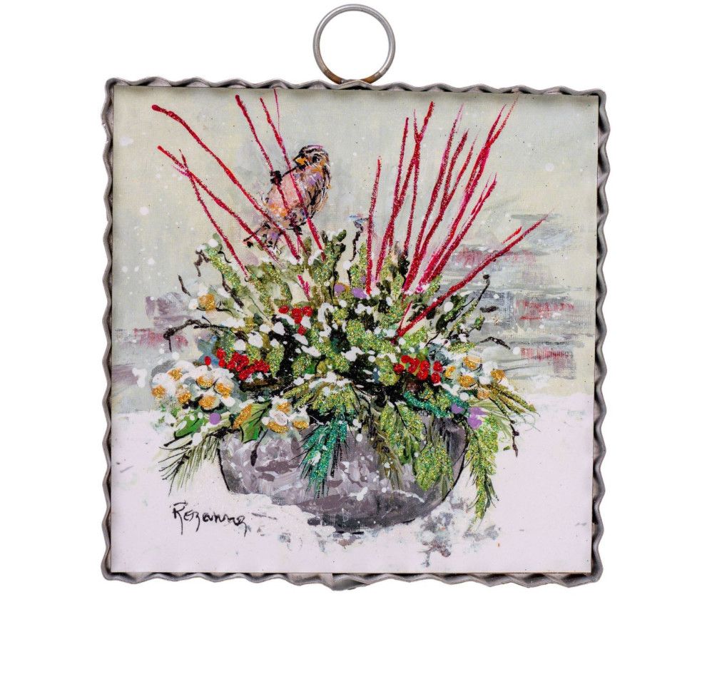 Round Top© Attachment | Mini Rozie&#39;s Evergreen Planter