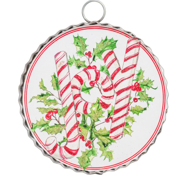 Round Top© Attachment | Mini Beck&#39;s Candy Cane Joy